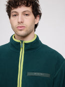 MAZINE Color Block Fleece Half-Zip