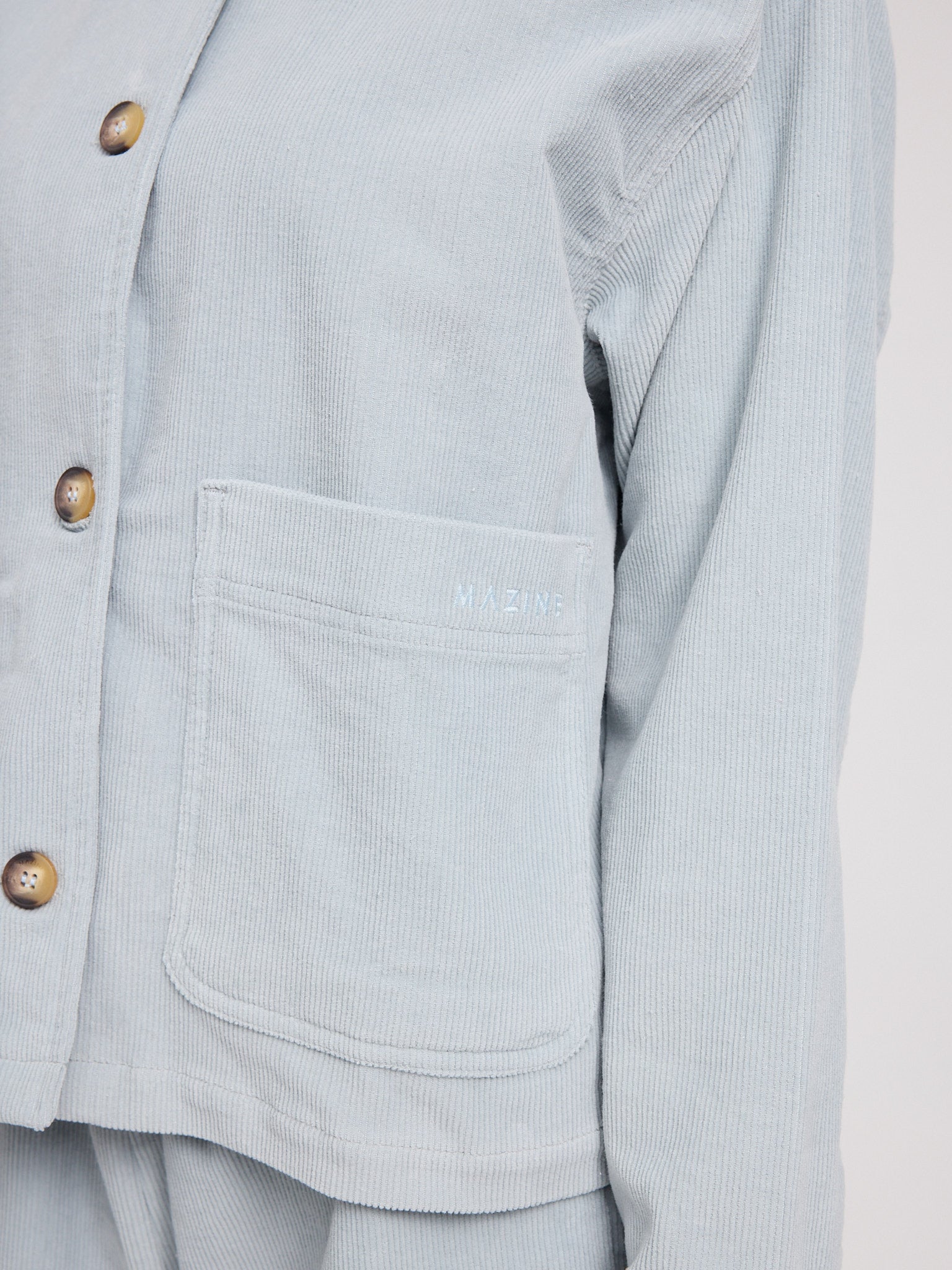 MAZINE Corduroy Shacket Freizeitjacken MAZINE
