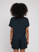 MAZINE Crew Neck Viscose Blouse Freizeitshirts /-blusen MAZINE
