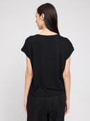 MAZINE Ecovero Viscose Cropped T-Shirt Freizeitshirts /-blusen MAZINE