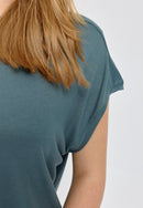MAZINE Ecovero Viscose Cropped T-Shirt Freizeitshirts /-blusen MAZINE