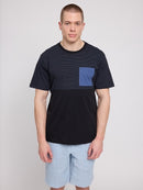 MAZINE Halfway Striped T-Shirt Freizeitshirts /-hemden MAZINE 50 S