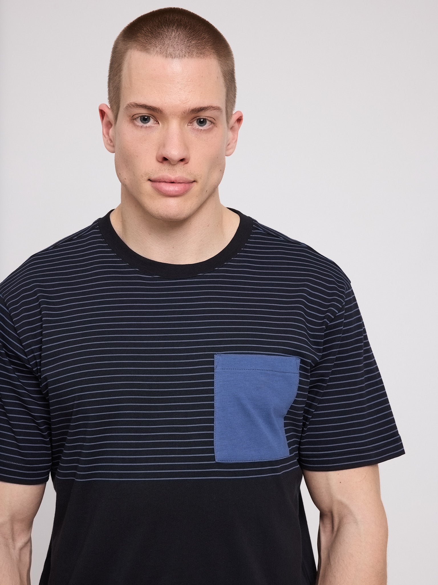 MAZINE Halfway Striped T-Shirt Freizeitshirts /-hemden MAZINE