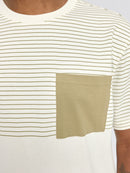 MAZINE Halfway Striped T-Shirt Freizeitshirts /-hemden MAZINE