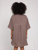 MAZINE Linen Shirt Dress Kleider & Röcke MAZINE