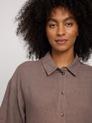 MAZINE Linen Shirt Dress Kleider & Röcke MAZINE