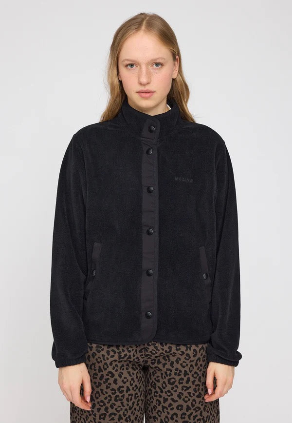 MAZINE Loose Fit Fleece Jacket Freizeitjacken MAZINE