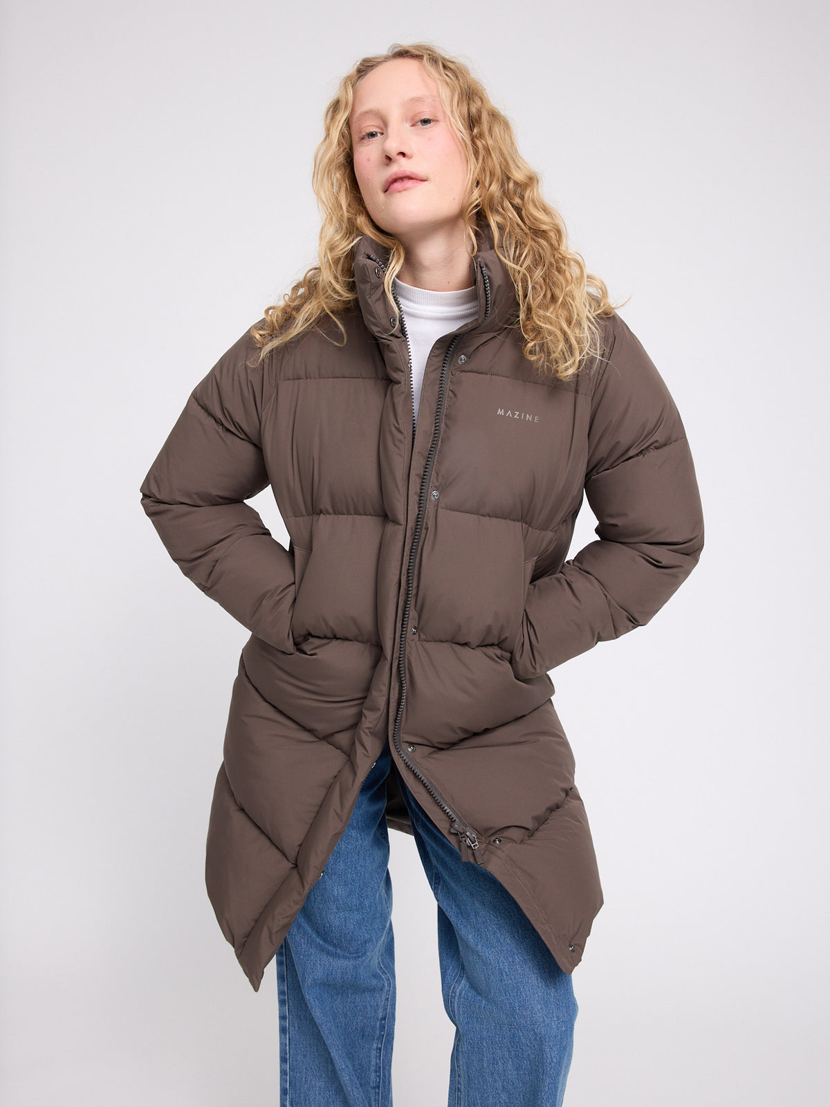 MAZINE Over-Sized Raglan Puffer Coat Freizeitjacken MAZINE