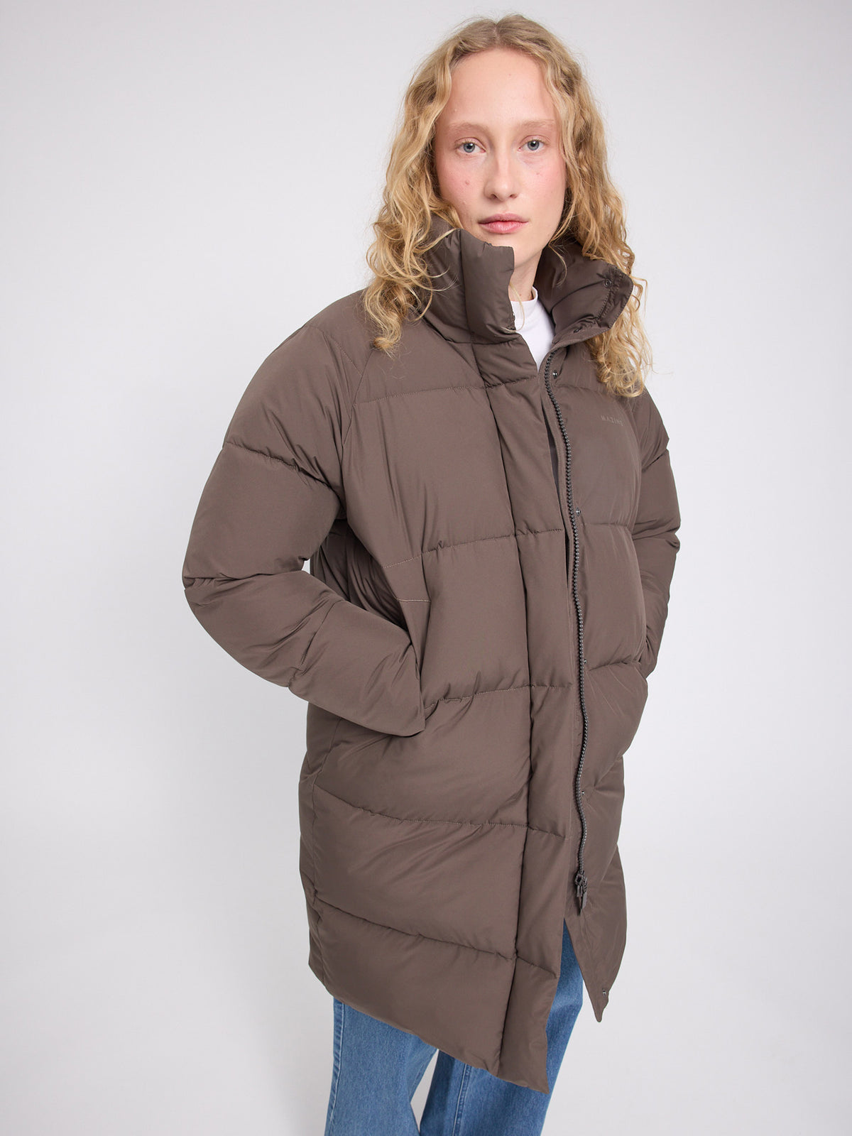 MAZINE Over-Sized Raglan Puffer Coat Freizeitjacken MAZINE