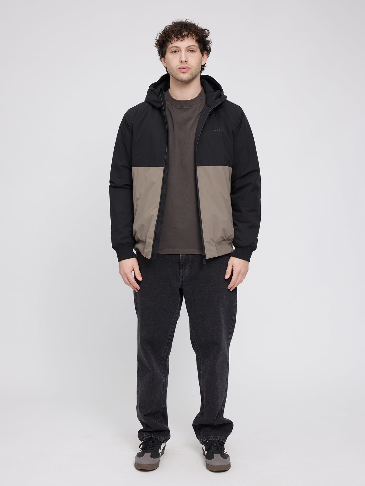 MAZINE Padded Blouson Freizeitjacken MAZINE black/light mud S