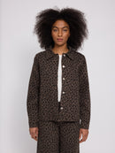 MAZINE Printed Denim Jacket