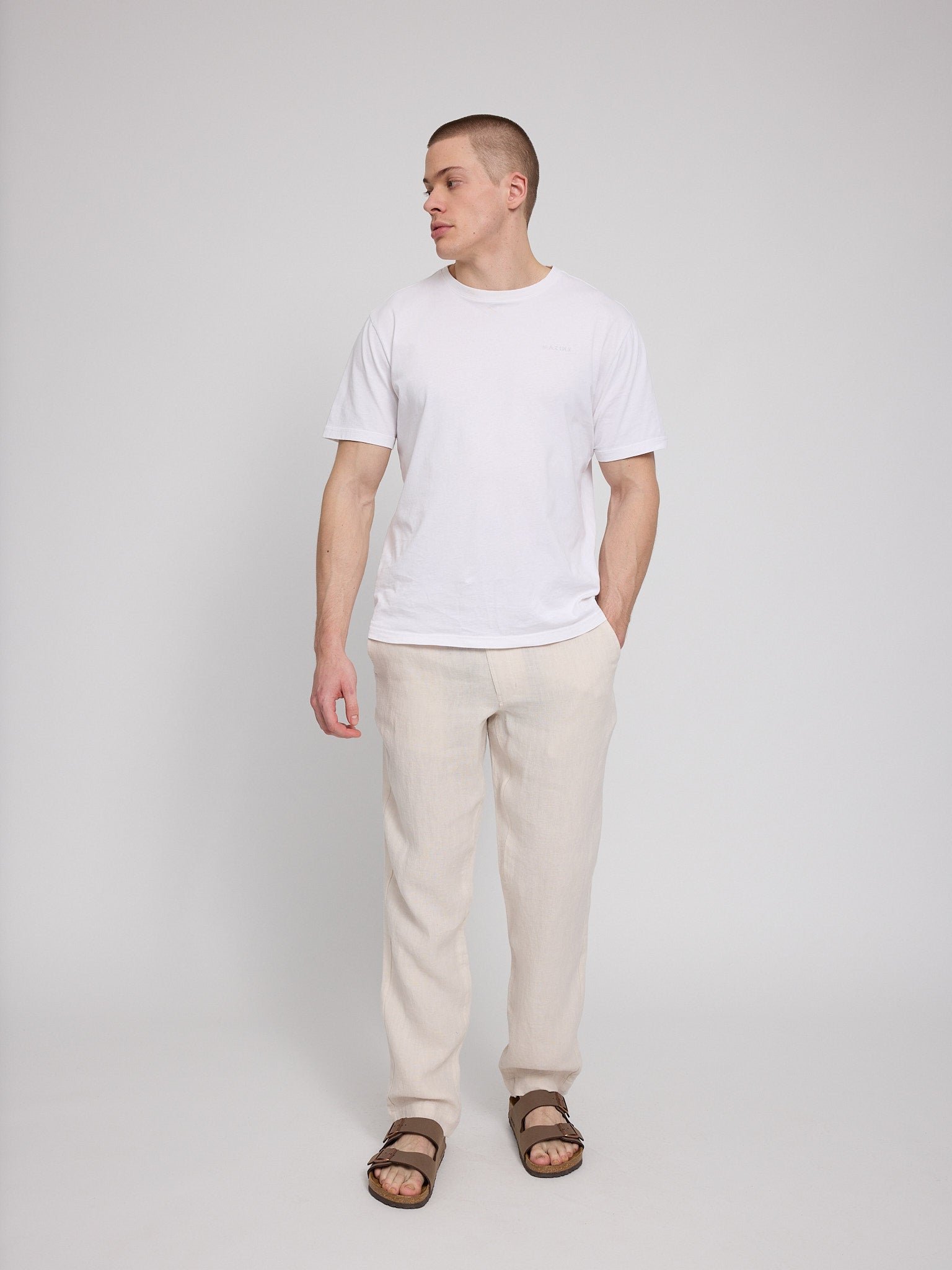 MAZINE Regular Linen Pants Freizeithosen MAZINE