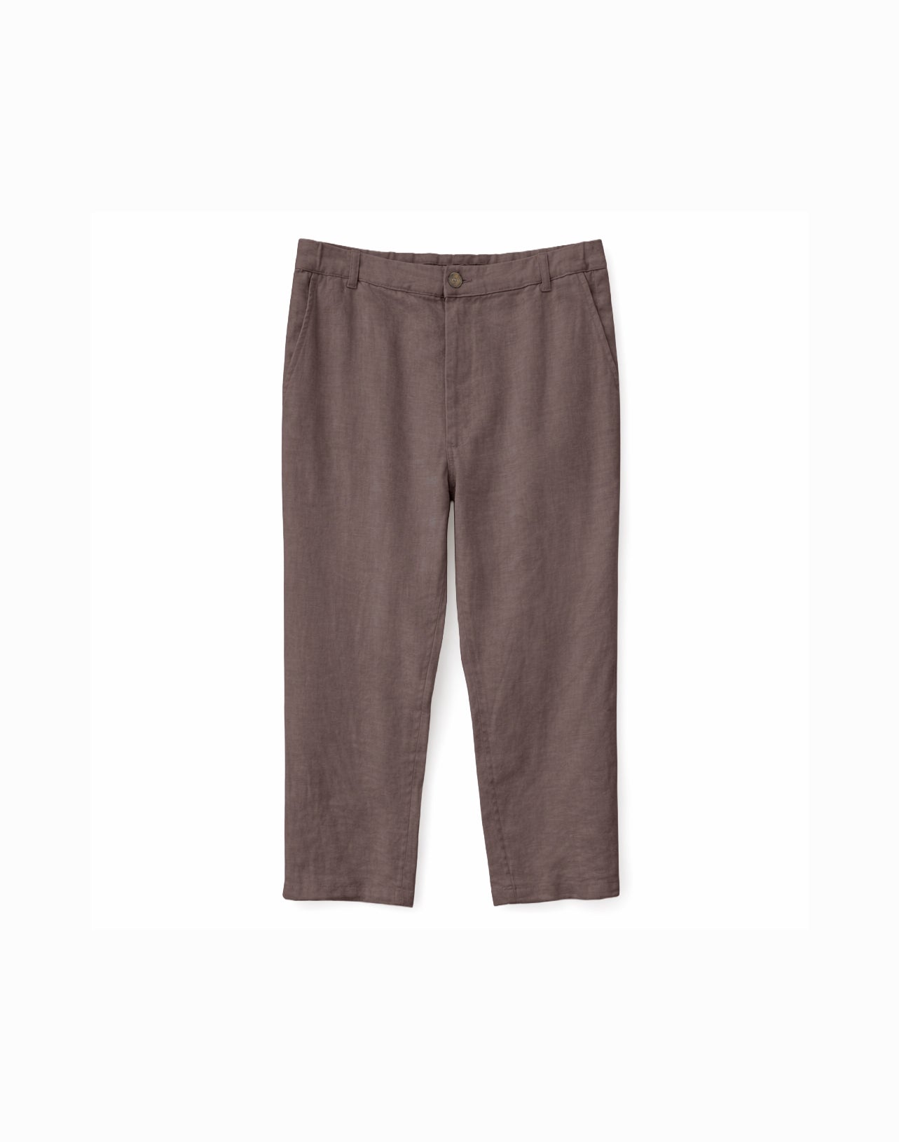 MAZINE Regular Linen Pants Freizeithosen MAZINE grey brown S
