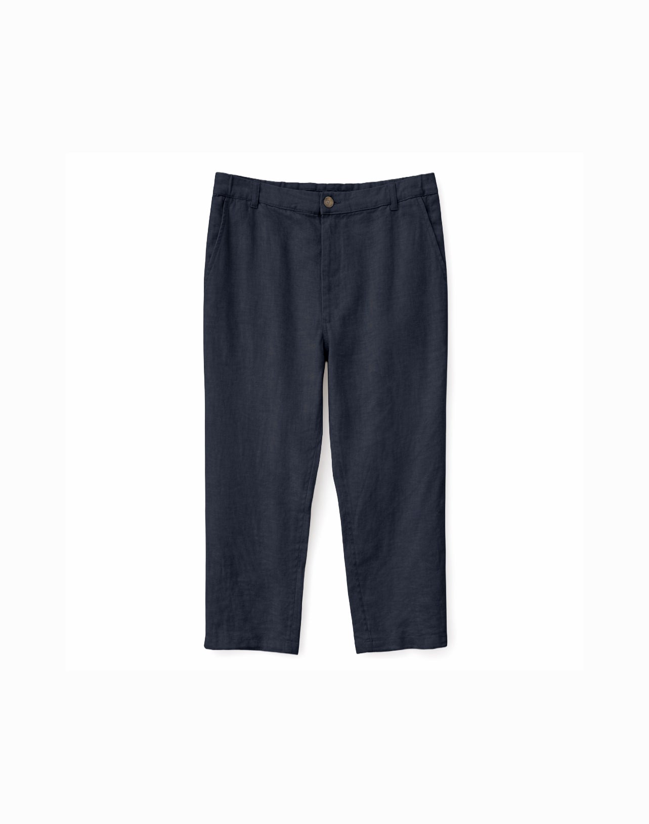 MAZINE Regular Linen Pants Freizeithosen MAZINE ink blue S
