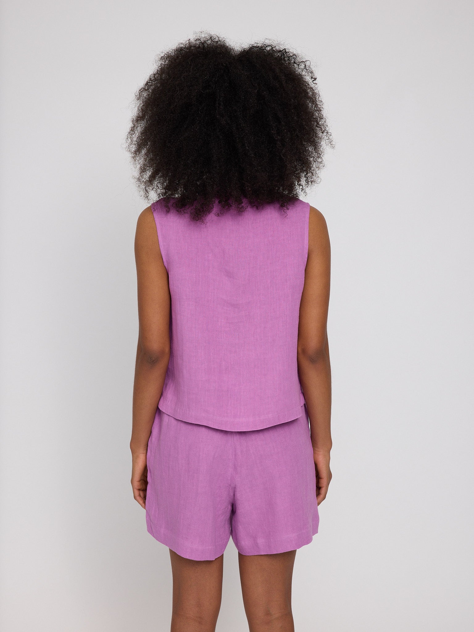 MAZINE Sleeveless Linen Shirt Freizeitshirts /-blusen MAZINE