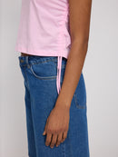MAZINE Tie Detail T-Shirt Freizeitshirts /-blusen MAZINE