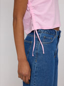 MAZINE Tie Detail T-Shirt Freizeitshirts /-blusen MAZINE