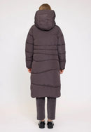 MAZINE Waves Quilt Puffer Coat Wanderjacken MAZINE