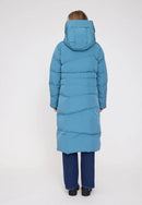 MAZINE Waves Quilt Puffer Coat Wanderjacken MAZINE
