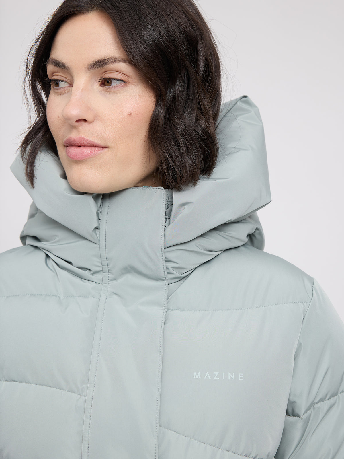 MAZINE Waves Quilt Puffer Coat Freizeitjacken MAZINE
