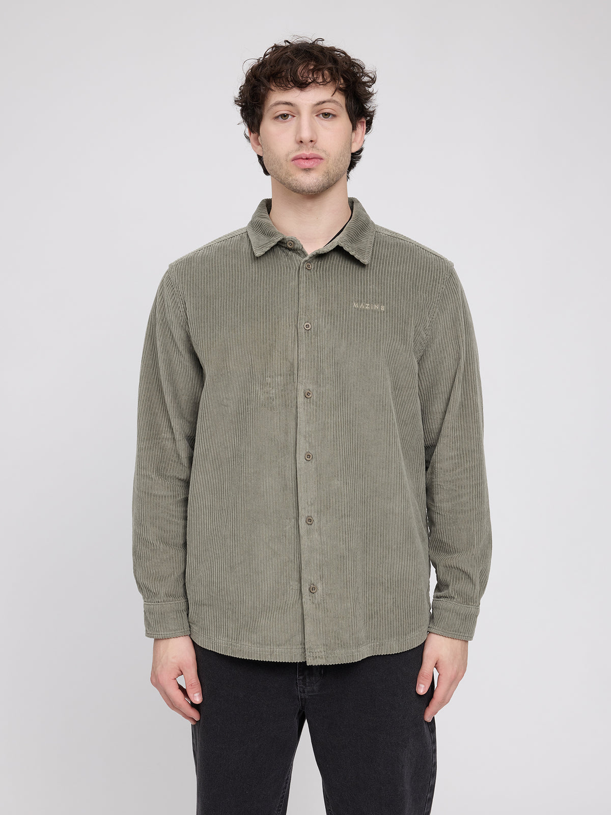 MAZINE Wide Corduroy Shirt Freizeitshirts /-hemden MAZINE