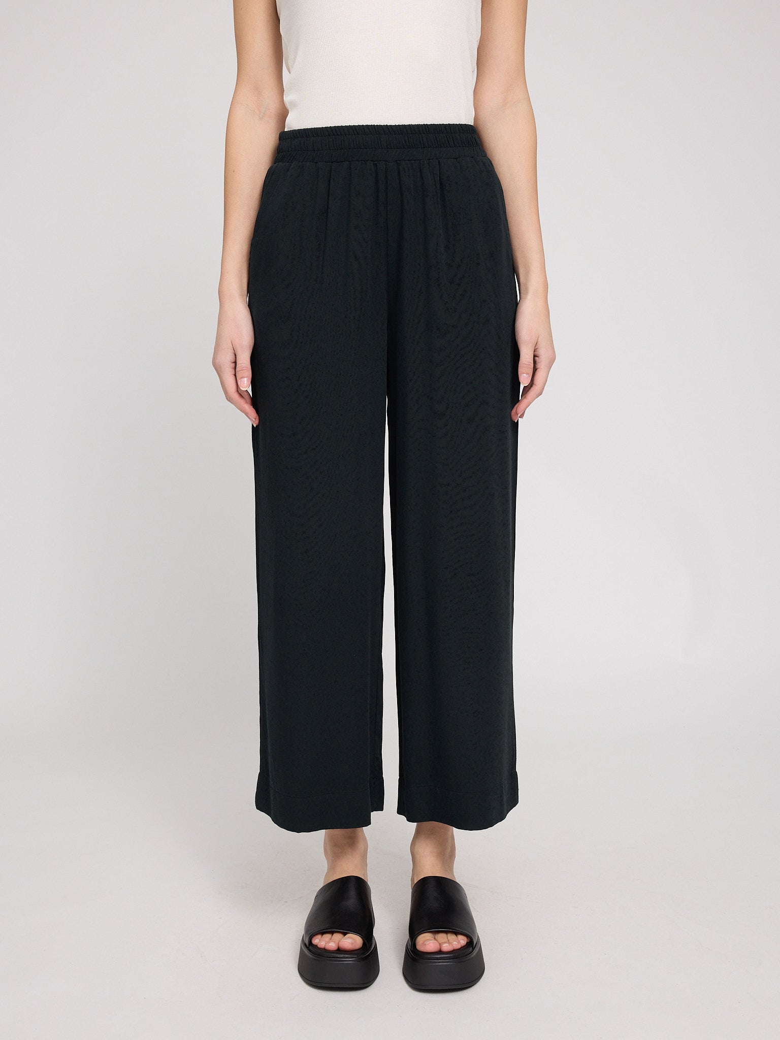 MAZINE Wide Leg Viscose Pants Freizeithosen MAZINE 42 S
