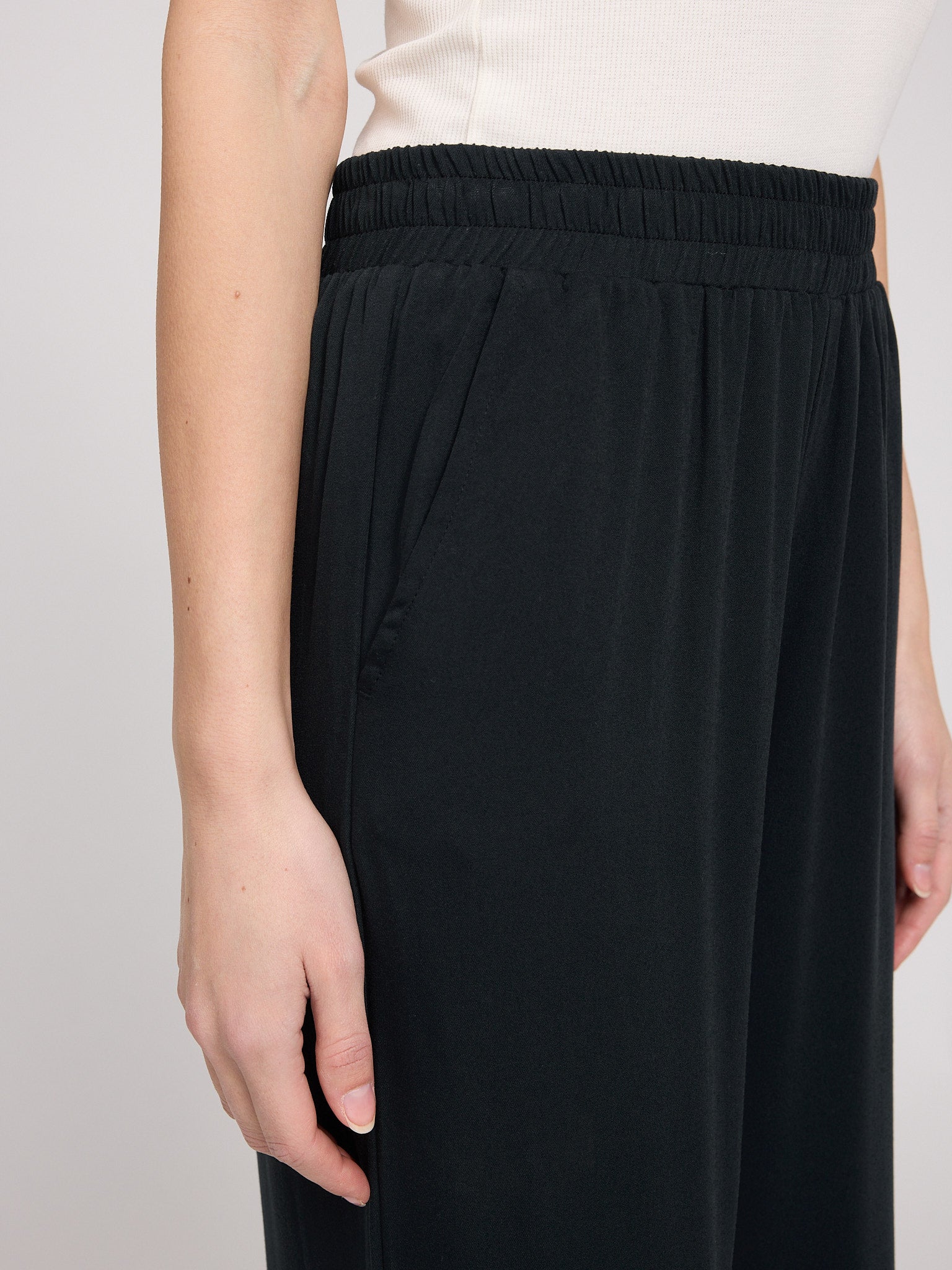 MAZINE Wide Leg Viscose Pants Freizeithosen MAZINE