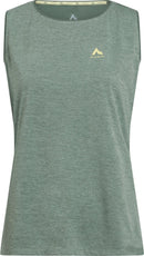 McKINLEY Da.-Top Hunu sls W Wandershirts /-hemden McKINLEY 905 MELANGE/GREEN SM 36