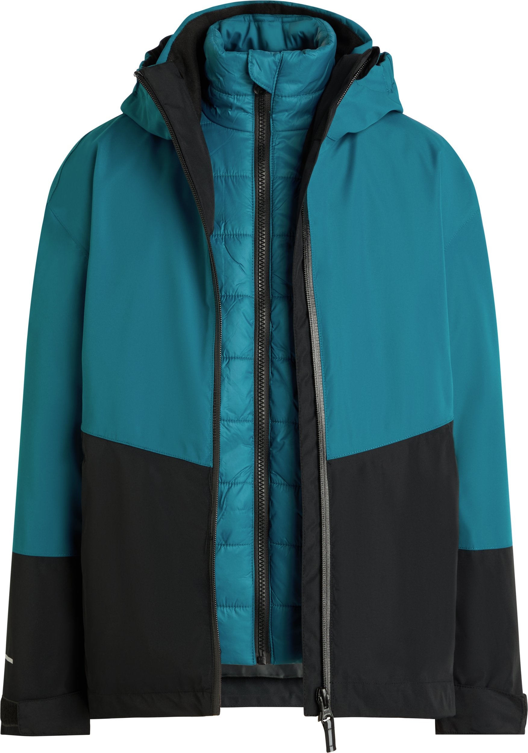 MCKINLEY Ju.-Funktions-Jacke Allalin 3:1 III B Wanderjacken MCKINLEY BLUE PETROL/BLACK NI 116