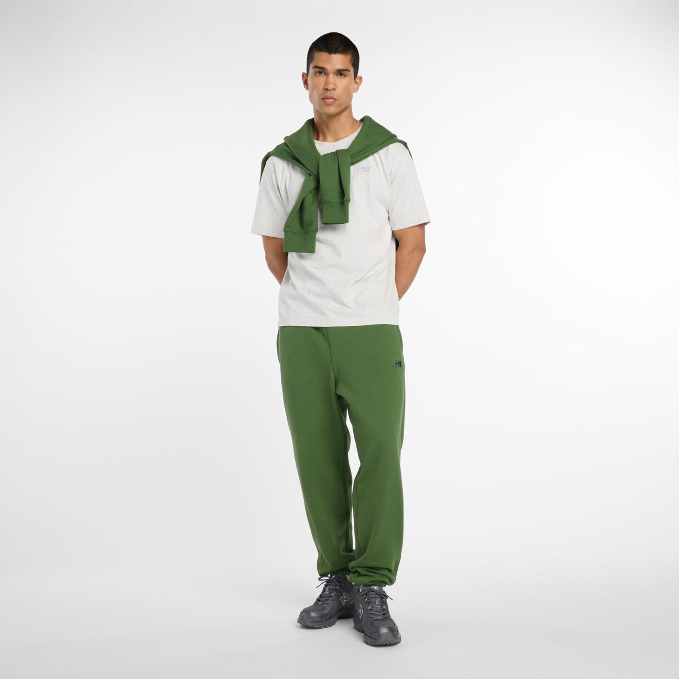NEW BALANCE Athletics French Terry Jogger Freizeithosen NEW BALANCE