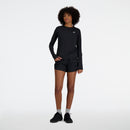 NEW BALANCE Womens Running L/S Top Laufshirts NEW BALANCE BKH BLK HEAT XS