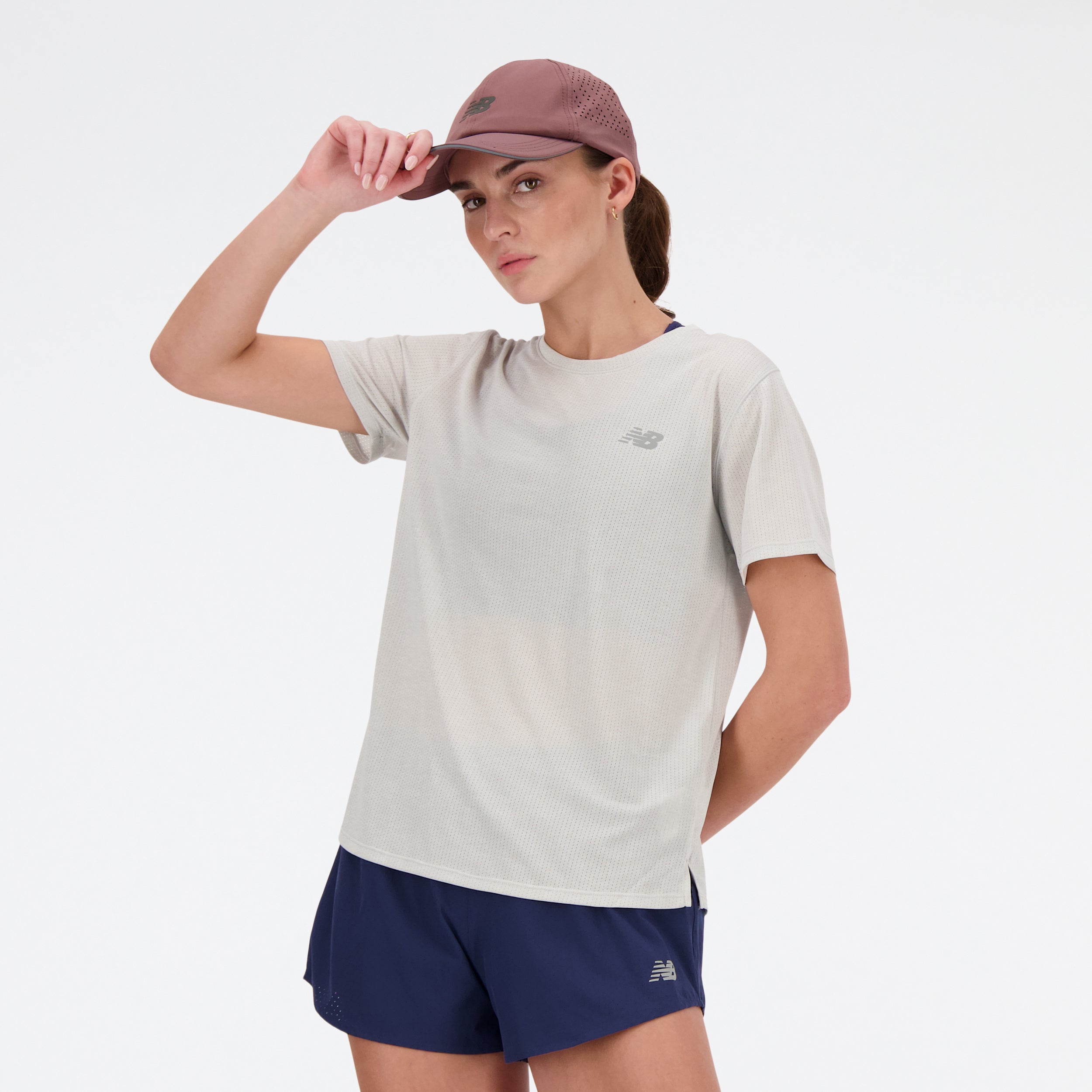 NEW BALANCE Womens Running S/S Top Laufshirts NEW BALANCE