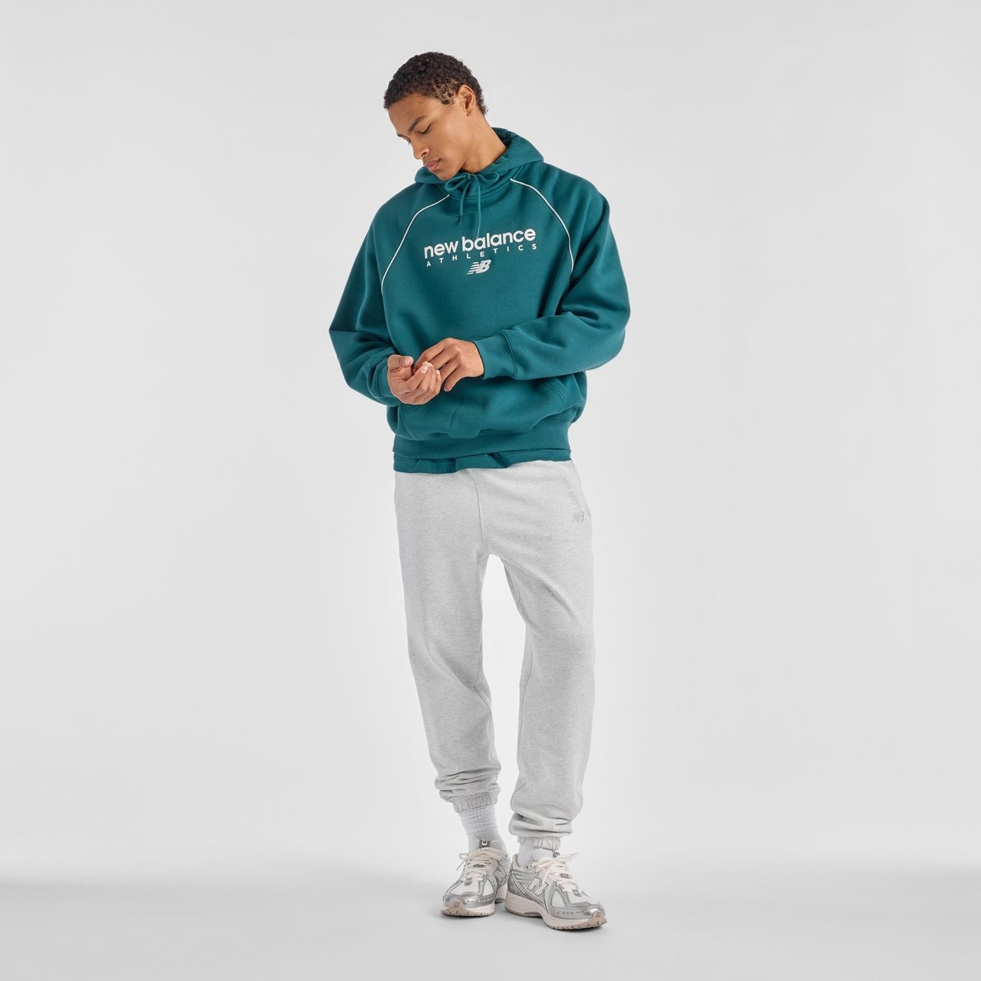 NEW BALANCE Mens Lifestyle Hoodie Fußballoberteile NEW BALANCE
