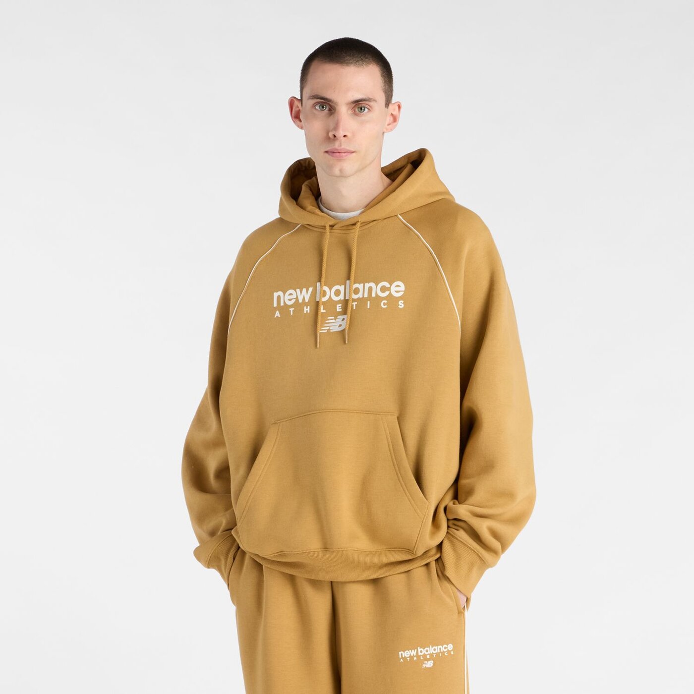 NEW BALANCE Mens Lifestyle Hoodie Fußballoberteile NEW BALANCE Black S