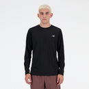 NEW BALANCE Mens Running LS Top Laufshirts NEW BALANCE Black BK S