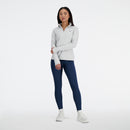 NEW BALANCE Sport Essentials Space Dye Quarter Laufshirts NEW BALANCE AHH XS