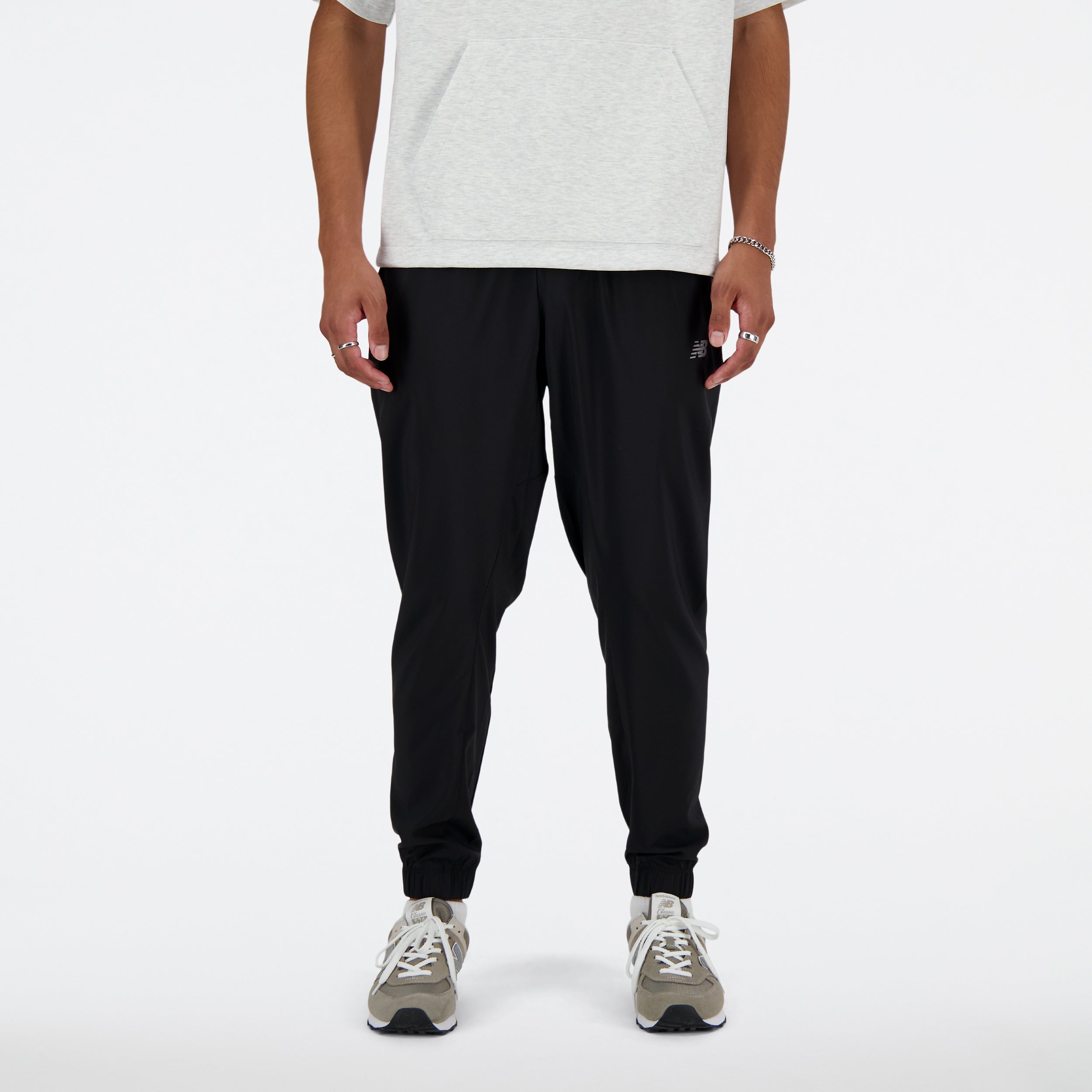 NEW BALANCE Sport Essentials Woven Jogger Black BK Trainingshosen & Jogginghosen NEW BALANCE Black BK S