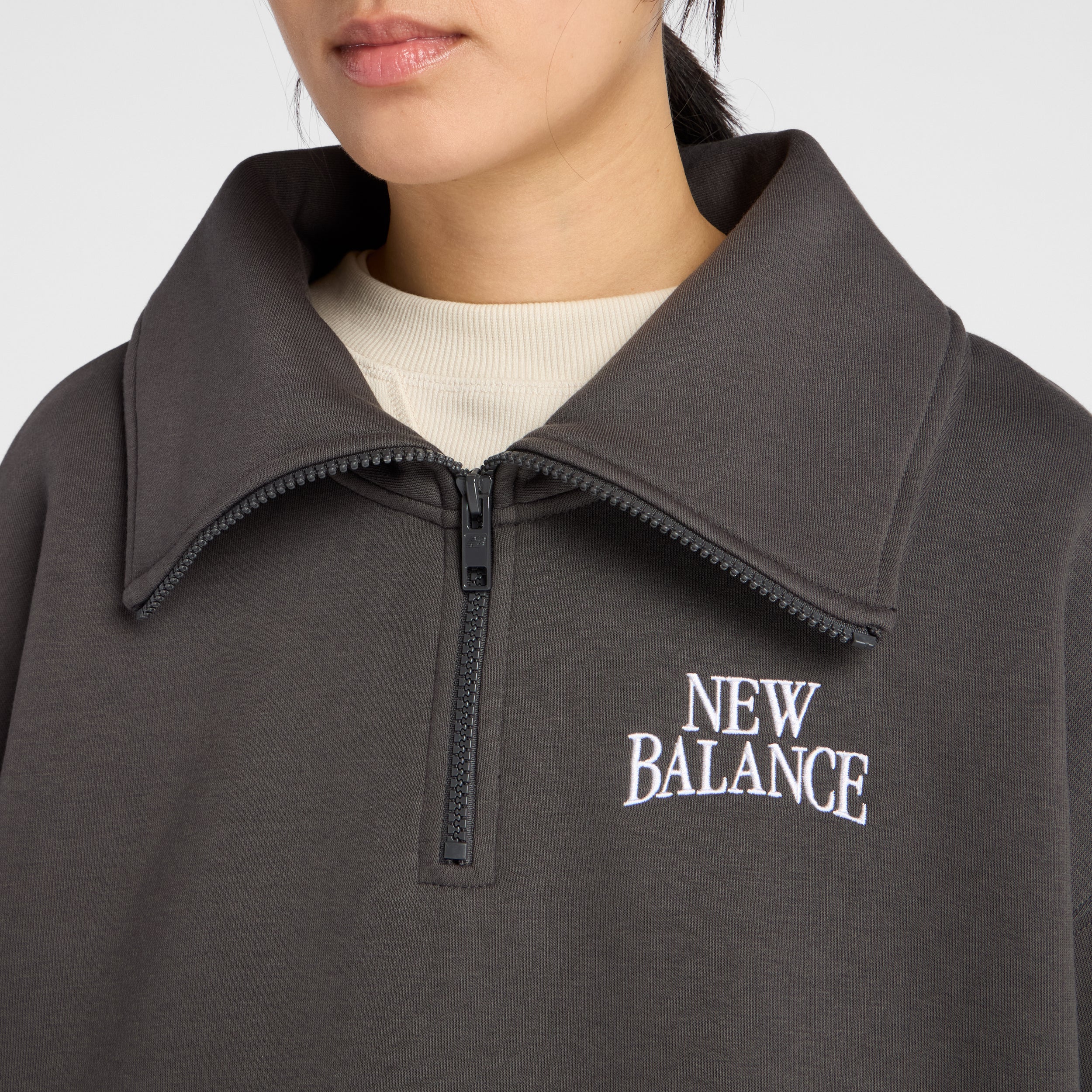 NEW BALANCE Womens Lifestyle L/S Top Freizeitshirts /-blusen NEW BALANCE