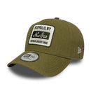NEW ERA OVAL PATCH LINEN EFRAME NEWERA NOV Caps NEW ERA 310-GREEN MED -