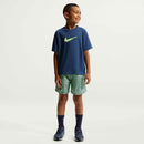 NIKE B NK DF MULTI SS TOP BOLD GX Trainingsshirts NIKE NAVY/BLUE/ORANGE XS