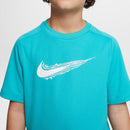 NIKE B NK DF MULTI SS TOP HBR 345 DUSTY CACTUS/WHITE NIKE