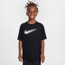 NIKE B NK DF MULTI SS TOP HBR 345 DUSTY CACTUS/WHITE NIKE BLACK/WHITE XS