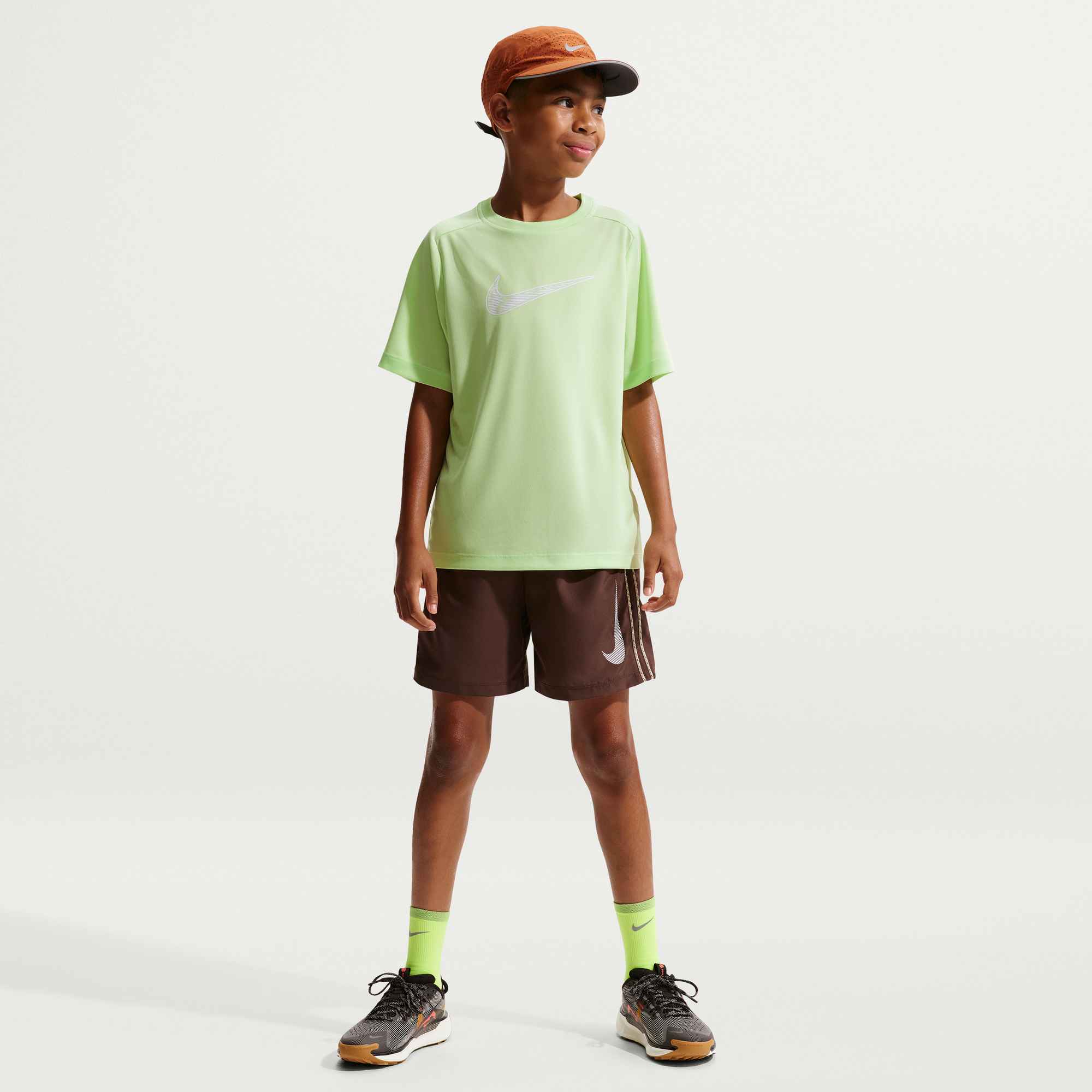 NIKE B NK DF MULTI SS TOP HBR Trainingsshirts NIKE 360 XS