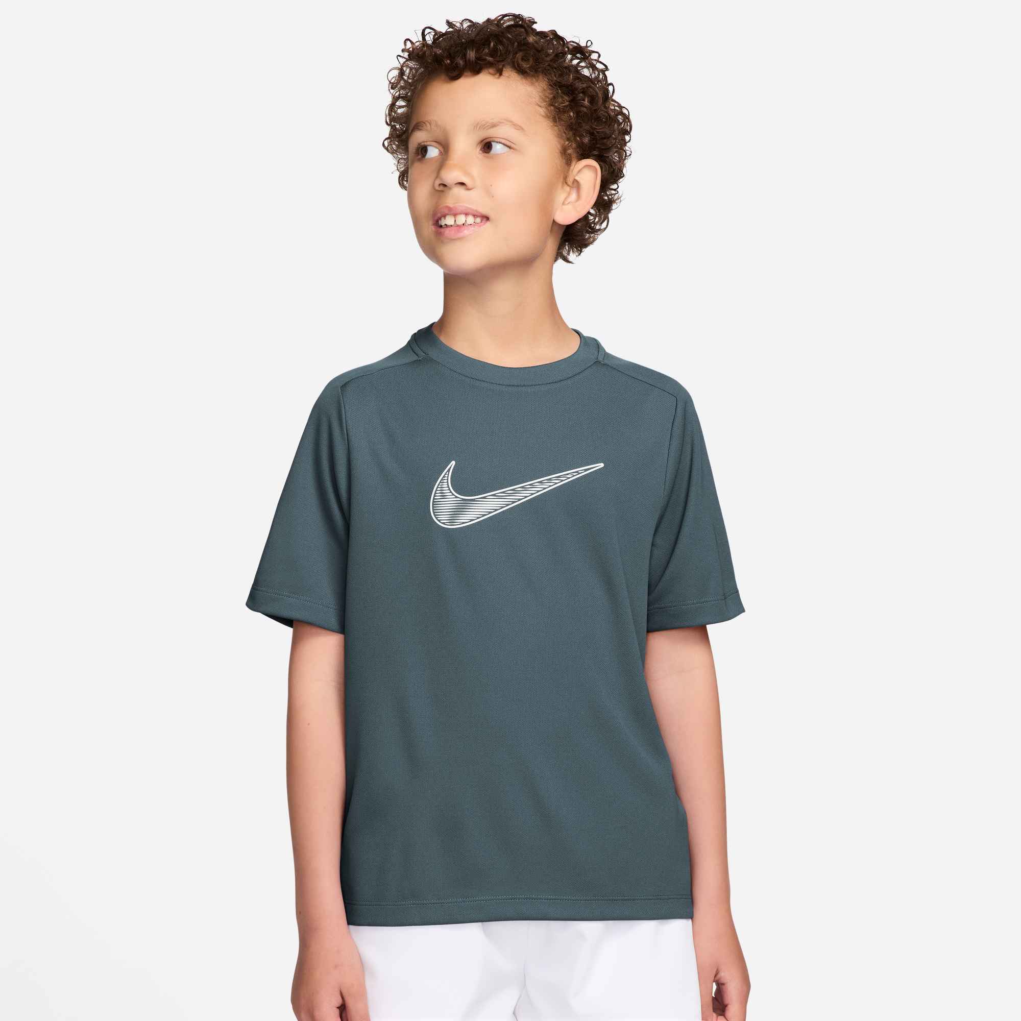 NIKE B NK DF MULTI SS TOP HBR Trainingsshirts NIKE 382 XS