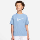 NIKE B NK DF MULTI SS TOP HBR Trainingsshirts NIKE FRENCH BLUE/DIGITAL GRAPE XS