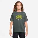 NIKE B NK MULTI REFRESH TOP Freizeitshirts /-hemden NIKE CAMO GREEN XS