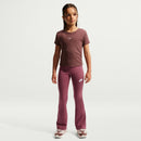NIKE G NSW CLSSC HR FLARE TGHT LBR Trainingshosen & Jogginghosen NIKE PINK SMOKE/WHITE L