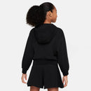 NIKE G NSW FZ HDY JSY LBR 010 BLACK/FLAT PEWTER Freizeitpullover NIKE