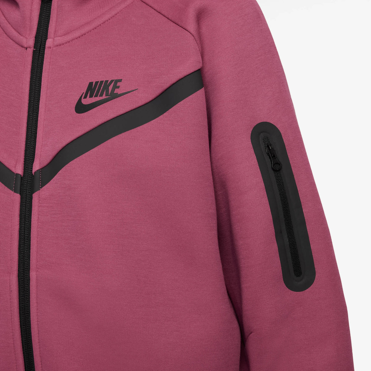 NIKE G NSW TCH FLC HD FZ LS - PD Pullover & Fleece NIKE
