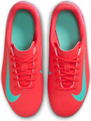 NIKE JR VAPOR 16 CLUB FG/MG 800 EMBER GLOW/AURORA GREEN Naturrasen NIKE